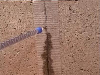 墻面、橋墩、混凝土結(jié)構(gòu)物垂直裂縫修補(bǔ)